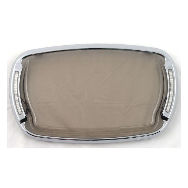 Cycle Visions. Illumabezel smoke chrome Headlamp Trim Rings Cycle Visions