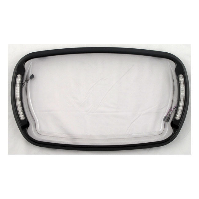Cycle Visions, Illumabezel, clear black Headlamp Trim Rings Cycle Visions