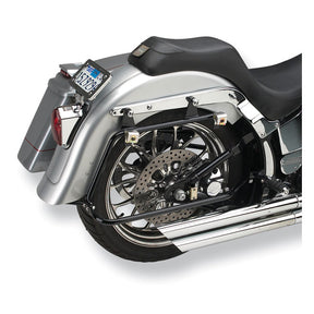 Cycle Visions bagger tail bag mount kit black Saddlebags Mounts Cycle Visions