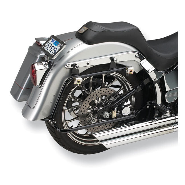 Cycle Visions bagger tail bag mount kit black Saddlebags Mounts Cycle Visions