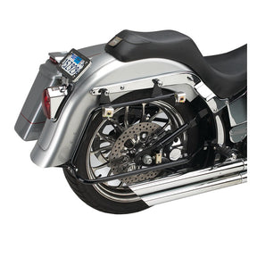 Cycle Visions bagger tail bag mount kit black Saddlebags Mounts Cycle Visions