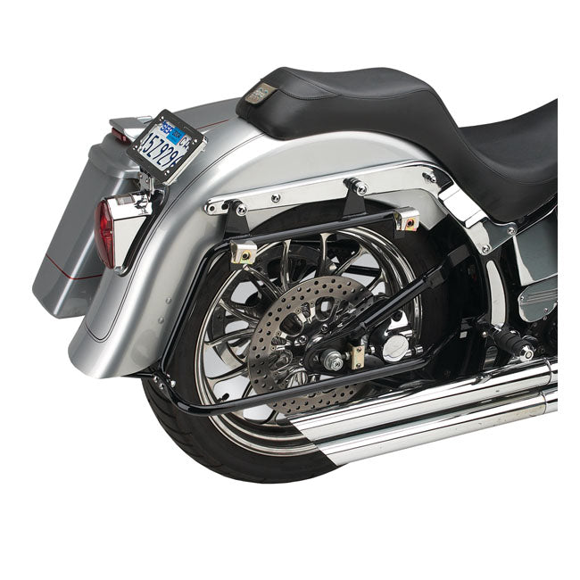 Cycle Visions bagger tail bag mount kit black Saddlebags Mounts Cycle Visions