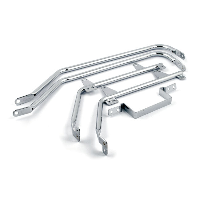 Cycle Visions bagger tail bag mount kit chrome Saddlebags Mounts Cycle Visions