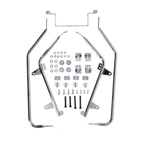 Cycle Visions bagger tail bag mount kit chrome Saddlebags Mounts Cycle Visions