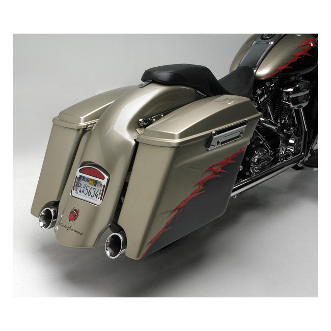 Cycle Visions rear fender, for extended saddlebags Fender Rear Cycle Visions