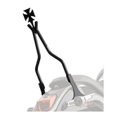Cycle Visions, rigid sissy bar side plates. Black Sissy Bars Side Plates Cycle Visions