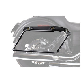Cycle Visions Dyna bagger tail mounting hardware black Saddlebags Mounts Cycle Visions