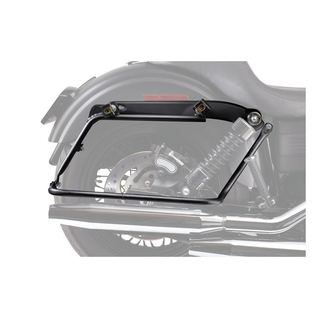 Cycle Visions Dyna bagger tail mounting hardware black Saddlebags Mounts Cycle Visions