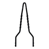 Cycle Visions Twisted Stick sissy bar 18", black Sissy Bars Cycle Visions