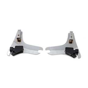 Cycle Visions, detachable sissy bar side plates. Chrome Sissy Bars Side Plates Cycle Visions