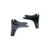 Cycle Visions, detachable sissy bar side plates. Black Sissy Bars Side Plates Cycle Visions