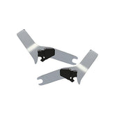 Cycle Visions, detachable sissy bar side plates. Chrome Sissy Bars Side Plates Cycle Visions