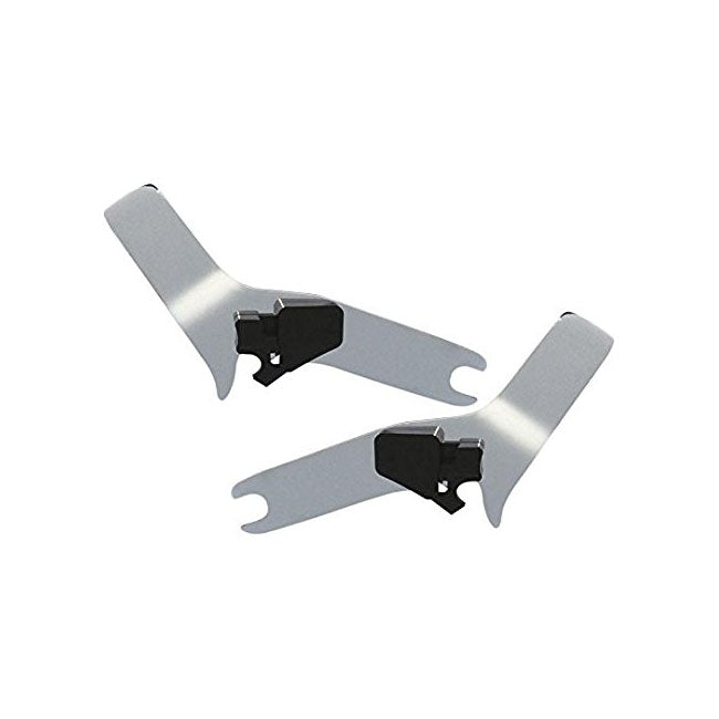 Cycle Visions, detachable sissy bar side plates. Chrome Sissy Bars Side Plates Cycle Visions