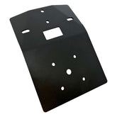 Dmp, Under Fender License Plate Holder. Black License Plate Brackets Danish Motorcycle Parts