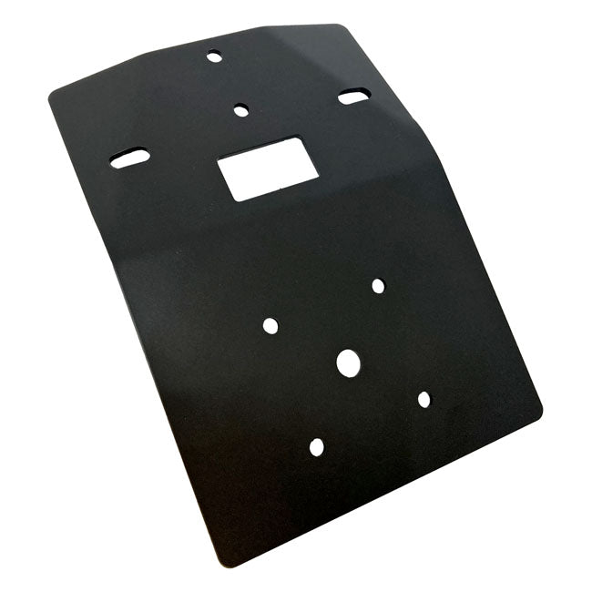 Dmp, Under Fender License Plate Holder. Black License Plate Brackets Danish Motorcycle Parts