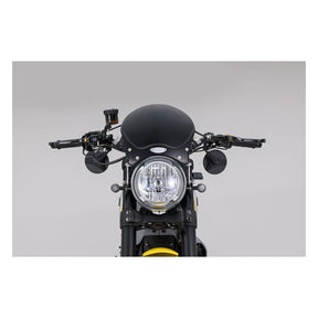 Daytona, clamp-on ABS mirror. 22mm Mirrors Daytona