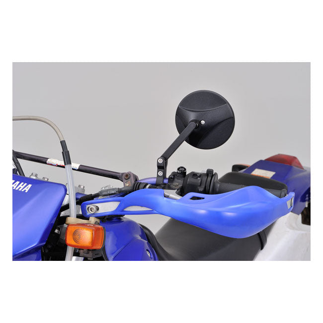 Daytona, clamp-on ABS mirror. 22mm Mirrors Daytona