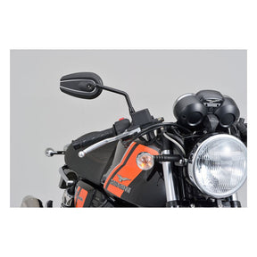 Daytona D Mirror 6 Rod Right Aluminium Mirrors Daytona