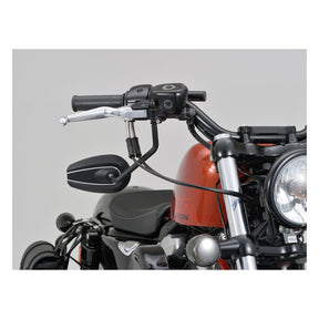 Daytona D Mirror 6 Rod Left Aluminium Mirrors Daytona