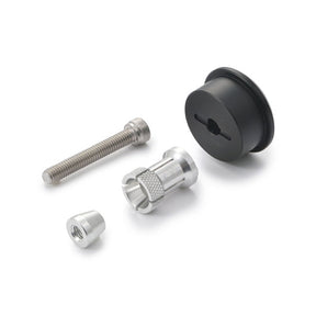 Daytona, bar end mirror adaptor set. Black Mirrors Daytona