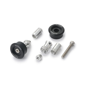 Daytona, bar end mirror adaptor set. Black Mirrors Daytona