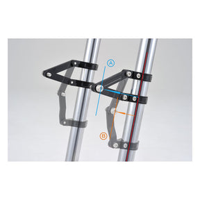 Daytona Dualax Adjustable Cnc Headligh Mirrors Daytona