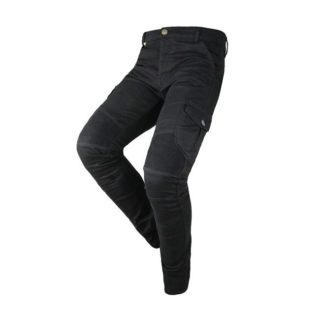 By City Mixed Slim III pants black Pants By City