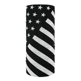 ZANheadgear Motley Tube polyester black & white flag Tunnels Zan Headgear