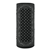 ZANheadgear Motley Tube polyester black paisley Tunnels Zan Headgear