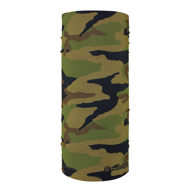 ZANheadgear Motley Tube polyester woodland camo Tunnels Zan Headgear
