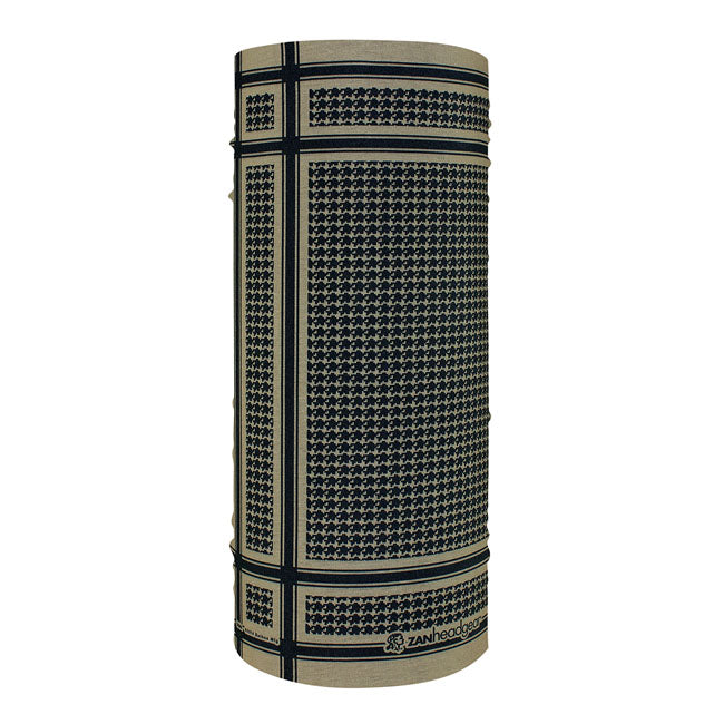 ZANheadgear Motley Tube polyester houndstooth coyote tan Tunnels Zan Headgear