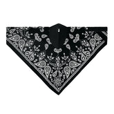 ZANheadgear Neodanna mask black paisley Face Masks Zan Headgear