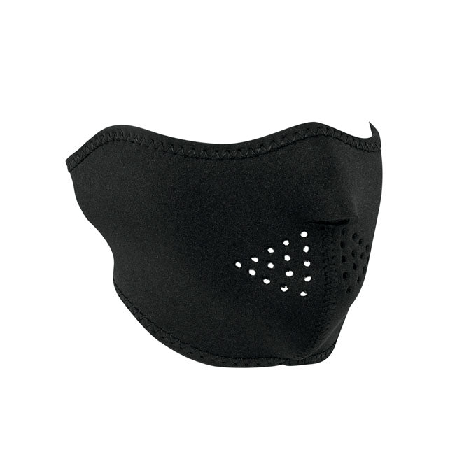 ZANheadgear Half Mask neoprene black Face Masks Zan Headgear