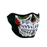 ZANheadgear Half Mask neoprene muerte skull Face Masks Zan Headgear