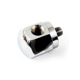 Rocker Box Oil Gauge Fitting. Chrome Oil Gauge Fittings Mcs