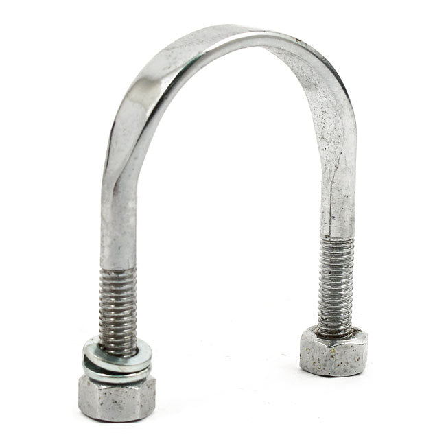 U Bolt Kit, Jiffy Bracket. With Nuts. Chrome Jiffy Stands Samwel