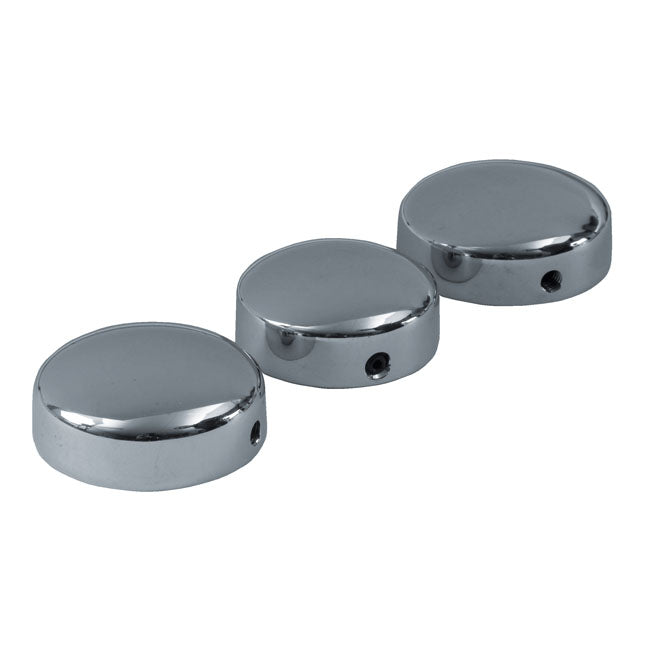 Triple Tree Nut Cover Set. Chrome Triple Trees Misc Mcs