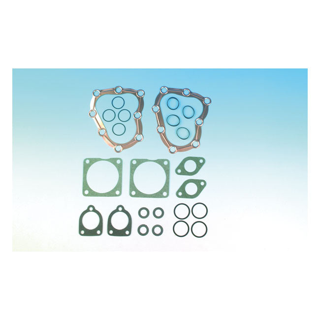James, top end gasket kit. 45" Flathead Gasket Sets Top End James Gaskets