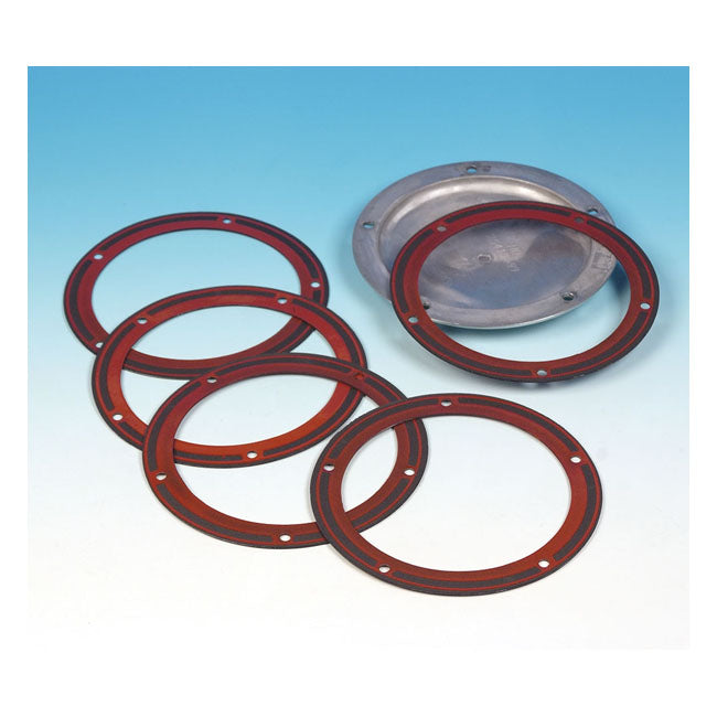 James, gasket derby cover. Foamet/silicone Derby Cover Gaskets James Gaskets