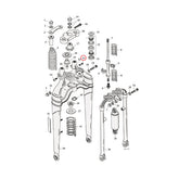 Screw, Softail Springer Fork Springer Rebuild Parts Samwel