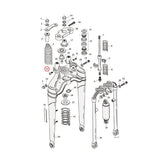 Screw, Softail Springer Fork Springer Rebuild Parts Samwel