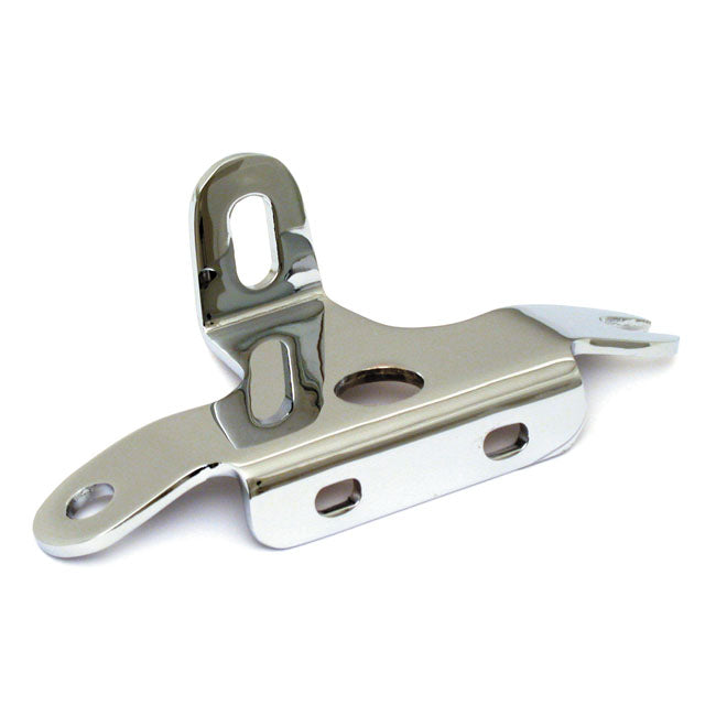 Motor Mount W/Coil Mount & Ignition Switch Hole. Chrome Engine Mounts Mcs