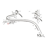 Clip, Handlebar, Brake Cable, All Cable Misc Samwel