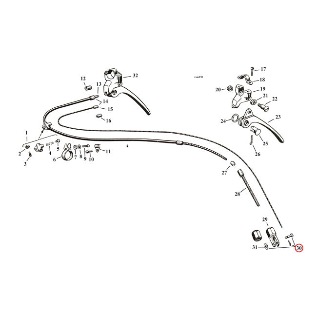 Clevis Pin/Washer/Cotter Pin Kit Cable Misc Samwel