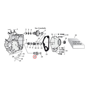 S&S, steel breather valve. STD Breather Valves S&S Cycle