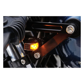Daytona, Mini 1 D-Light LED turn signals. Clear lens Indicator Lights Led Daytona