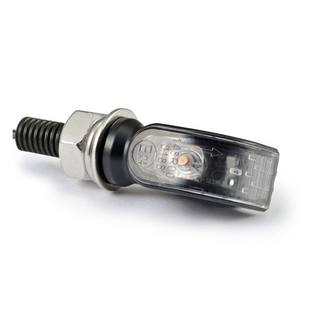 Daytona, Mini 1 D-Light LED turn signals. Clear lens Indicator Lights Led Daytona