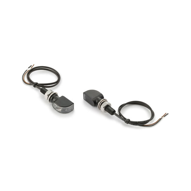 Daytona, Mini 1 D-Light LED turn signals. Clear lens Indicator Lights Led Daytona
