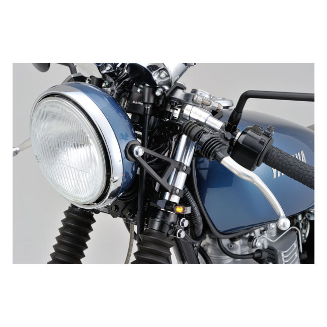Daytona, Mini 1 D-Light LED turn signals. Clear lens Indicator Lights Led Daytona