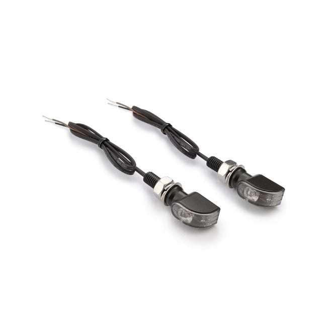 Daytona, Mini 1 D-Light LED turn signals. Clear lens Indicator Lights Led Daytona